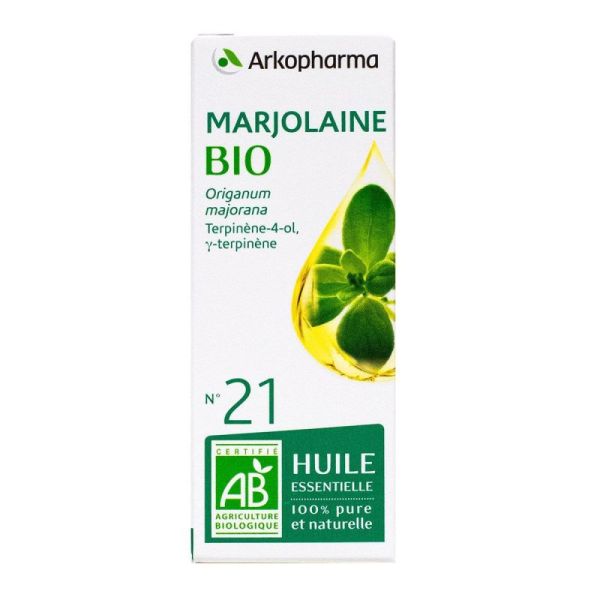 Arkopharma Arko Essentiel Huile Essentielle Marjolaine (Origanum majorana) Bio n°21 - 5 ml