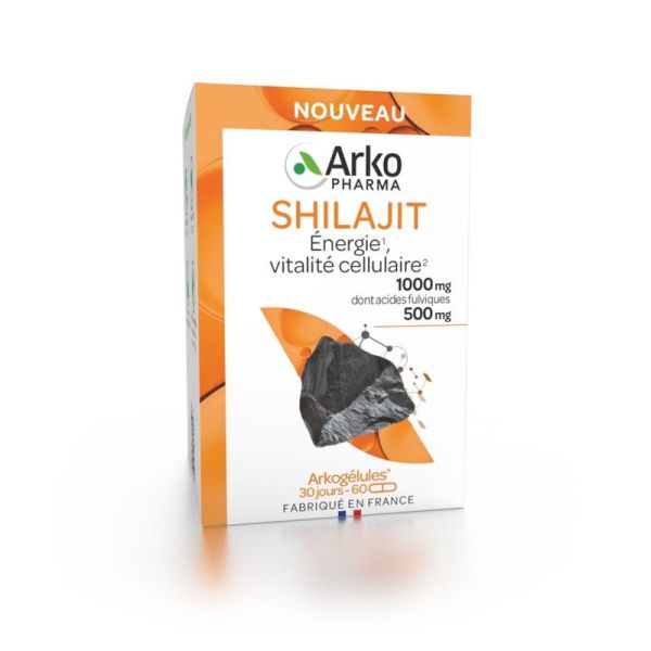 -Arkogélules Shilajit - 60 gélules