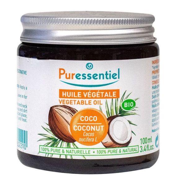 Puressentiel Huile végétale de coco bio - 100ml