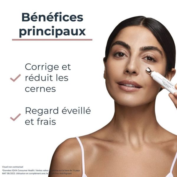 Anti-Pigment Soin Contour des Yeux Illuminateur Correcteur de Cernes
