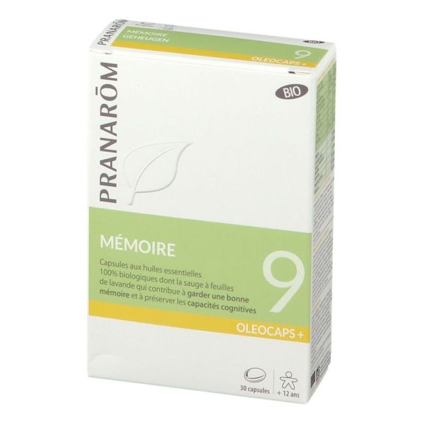 Oleocaps 9 Mémoire Bio - 30 capsules