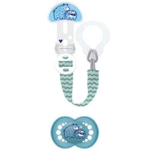 Kit Sucette Symétrique + Attache-Sucette - 1 unité