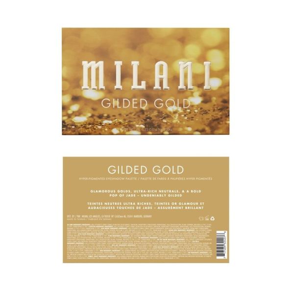Gilded Eyeshadow Palettes - 140 Luster Light