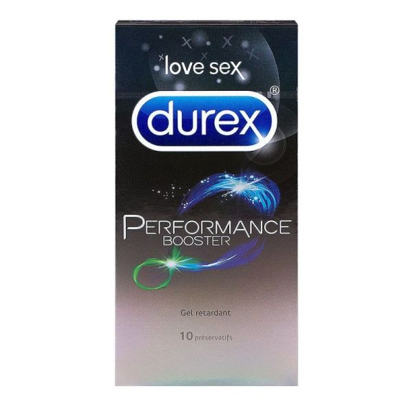 Durex Performance Booster - 10 Préservatifs