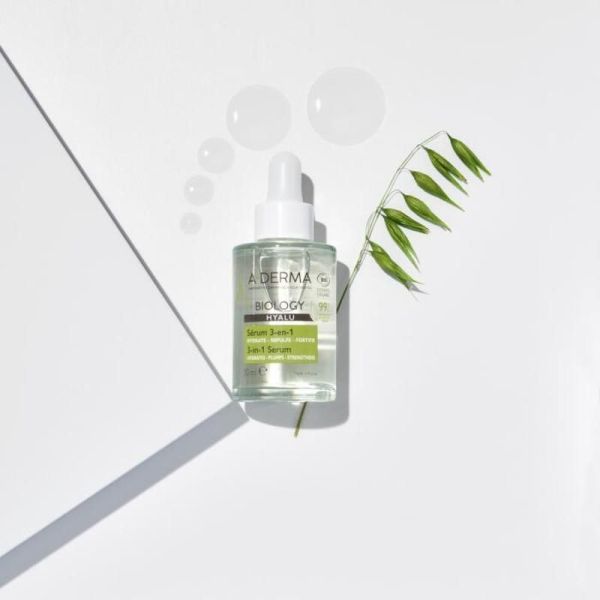 BIOLOGY HYALU Sérum 3-en-1 à l'acide hyaluronique - 30ml