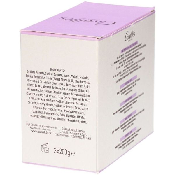 Savon Surgras Délice de Figue - 3 x 200 g
