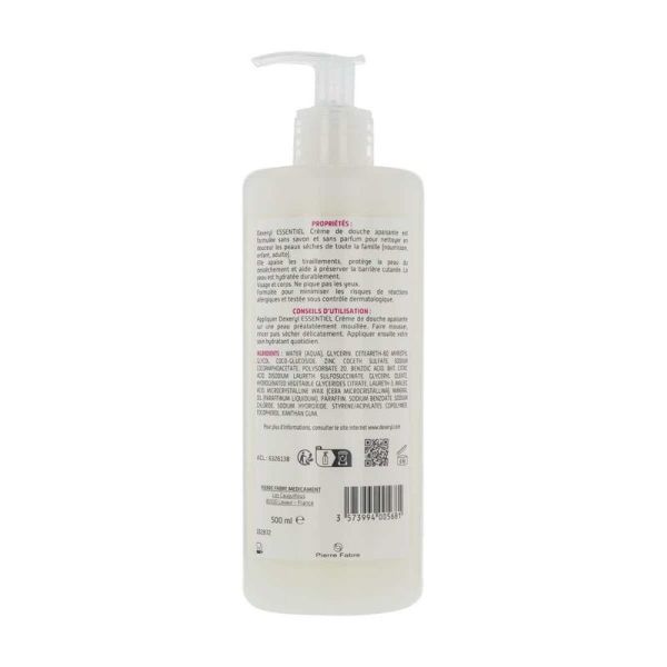 Essentiel Crème de Douche Apaisante - 500ml