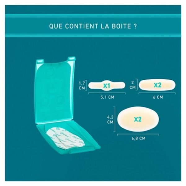 Ampoules Assortiment 5 Pansements - 5 unités