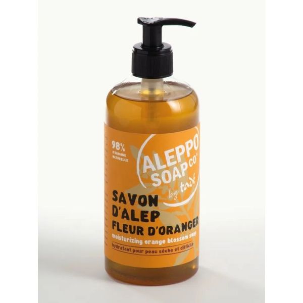 Savon d'Alep liquide Fleur d'Oranger - 500ML