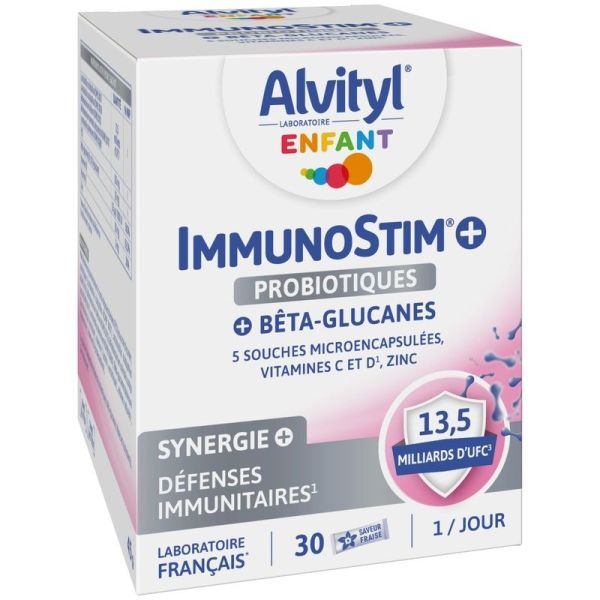 ImmunoStim+ Probiotiques - 30 gélules