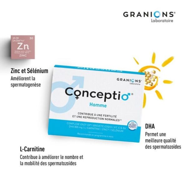 Conceptio Homme - 90 capsules