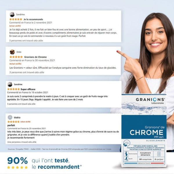 Chrome - 60 comprimés