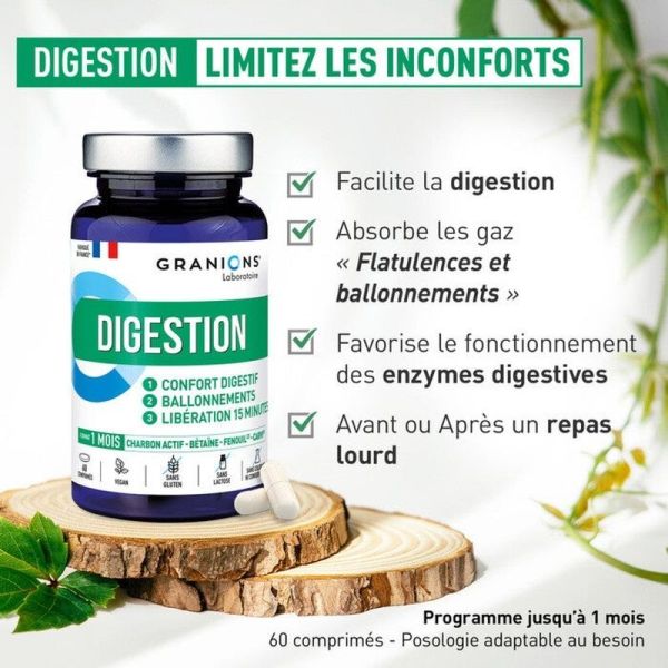 Digestion - 60 comprimés
