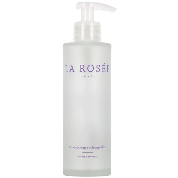 Flacon de shampooing vide en verre - 200 ml