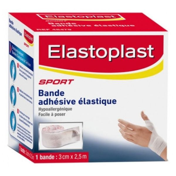 Bande adhésive élastique - 3cm x 2,5m