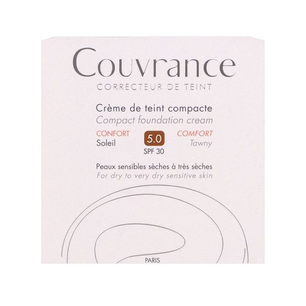 COUVRANCE Crème De Teint Compact Texture Confort SPF30 - Soleil 05 - 10g