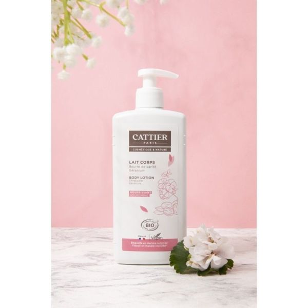 Lait nourrissant - Karité & Géranium - 500ml