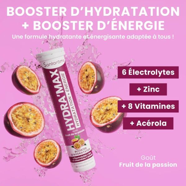 Hydramax Passion - 20 pastilles