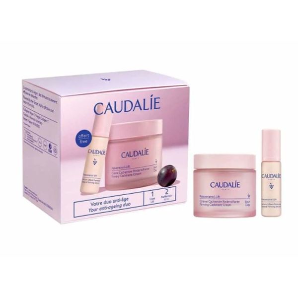 Resveratrol Lift Crème Cachemire Redensifiante + Sérum Liftant Fermeté - 50ml + 10ml