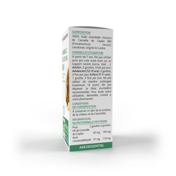 Olfae® Huile essentielle de Cannelle de Ceylan BIO
