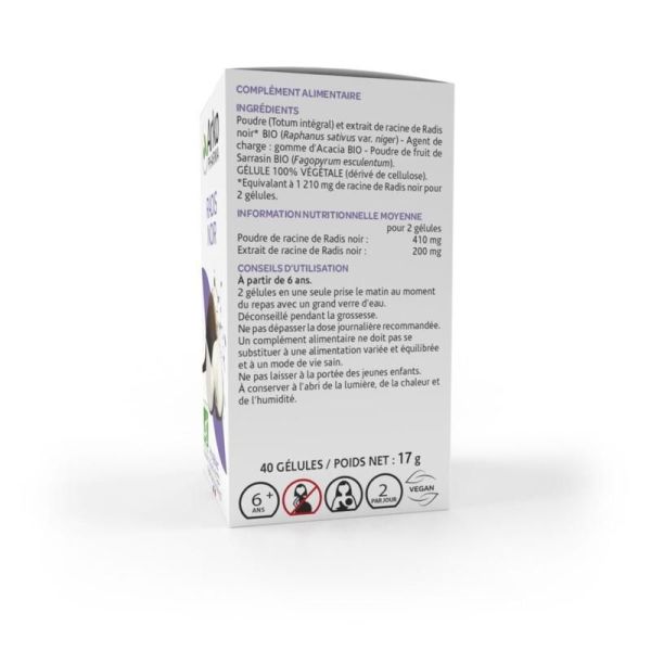 Arkogélules Radis Noir - 40 gélules