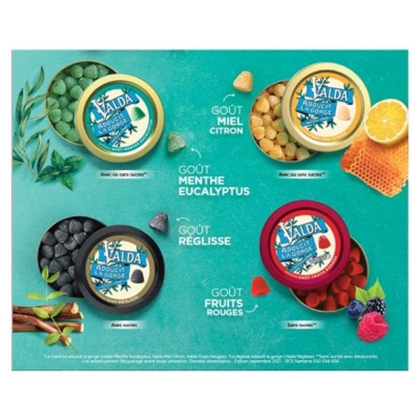 Gommes aux Fruits Rouges - 140g