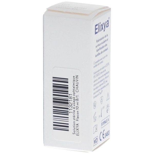 Solution Ophtalmique Elixya - 10ml