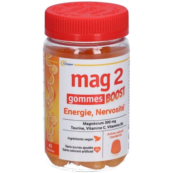 Boost Gommes Magnésium - 45 gommes