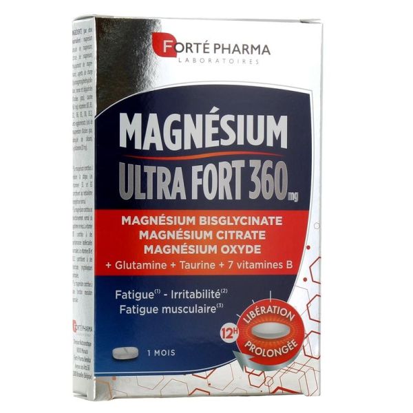 Magnésium Ultra Fort 360 mg - 30 sticks orodispersibles