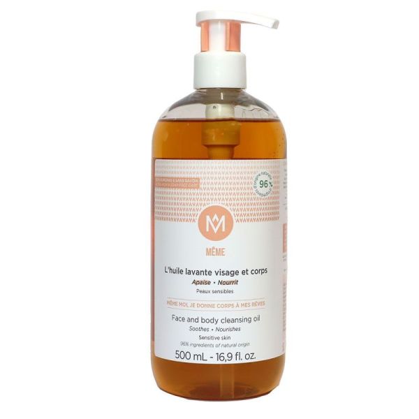Corps Huile lavante visage et corps - 500 ml