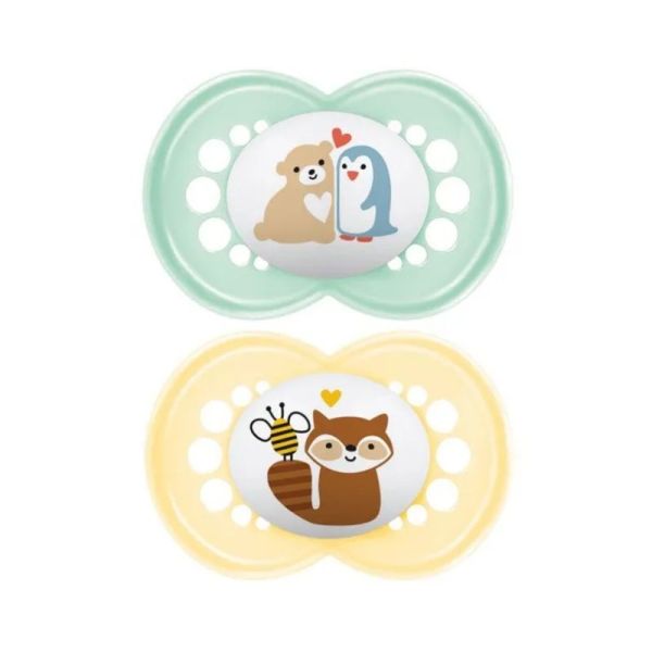2 Sucettes Original Classique - 18 mois et +