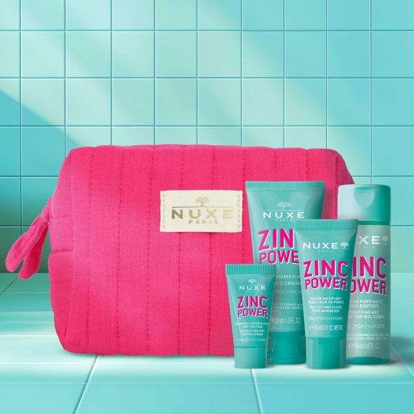ZINC POWER routine de voyage anti-imperfections