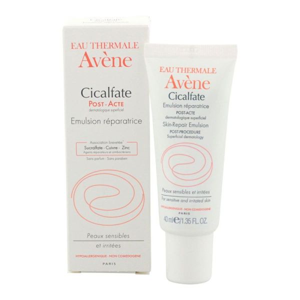 CICALFATE Emulsion réparatrice POST-ACTE, 40ml