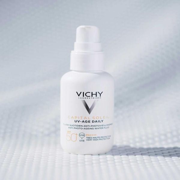 CAPITAL SOLEIL FLUIDE UV-AGE DAILY SPF 50+ - 40 ML
