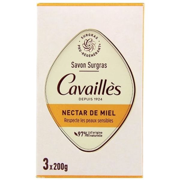 Savon Surgras Nectar de Miel - 3 x 200 g