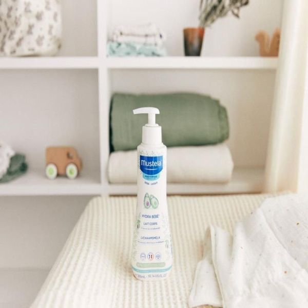 Peau normale Lait corps Hydra Bébé à l'avocat BIO - 500ml