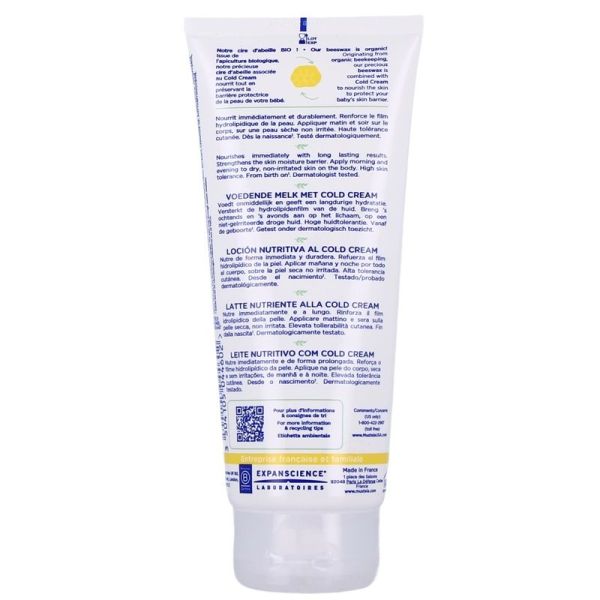 Bébé lait nourrissant au cold cream - 200 ml