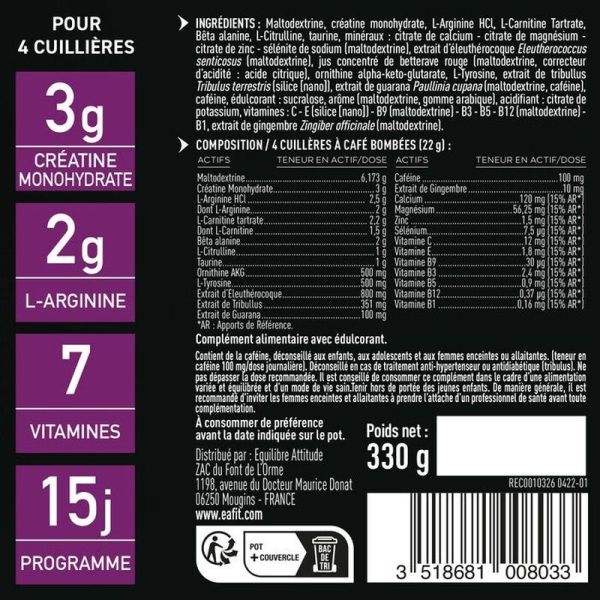 Pure Pre-Workout - 330g