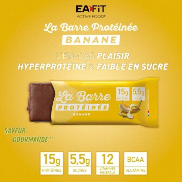Barre Protéinée Banane - 46 g