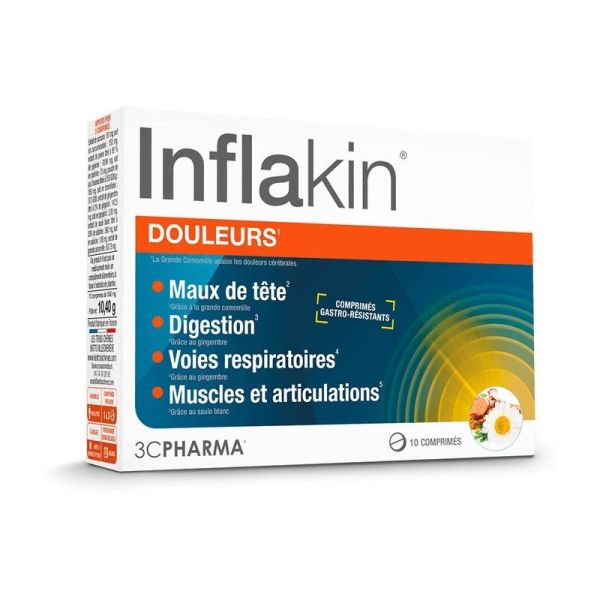 Inflakin - Boite de 10 comprimés
