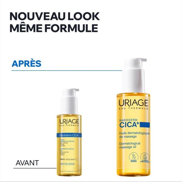 Huile Dermatologique de Massage Bariederm CICA+ - 100 ml