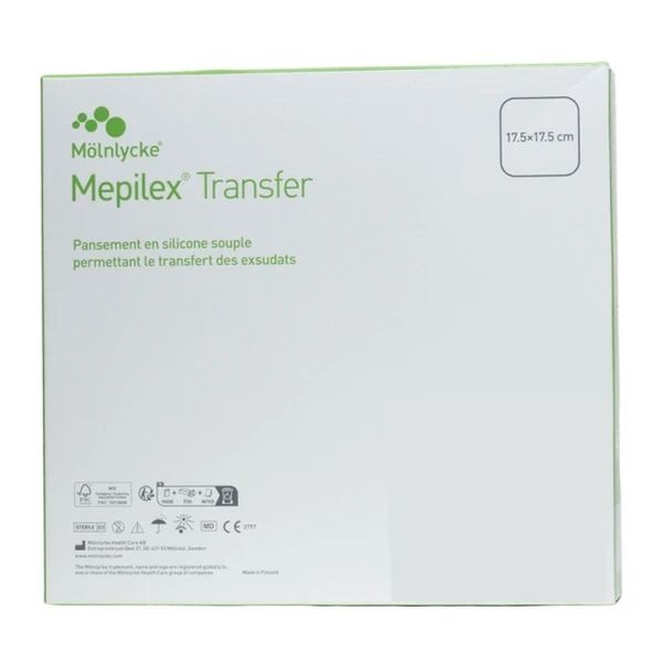 Transfer Pansement hydrocellulaire - 10 pansements