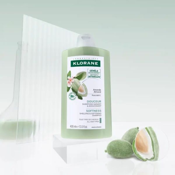 Shampoing Gainant à l'Amande DOUCEUR - Tous types de cheveux - 200 ml