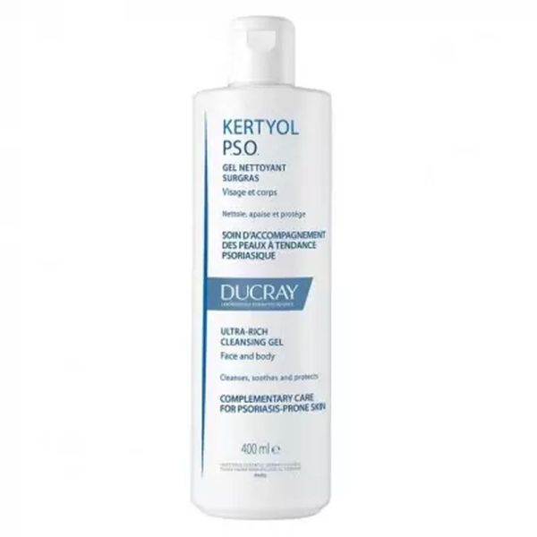 Kertyol PSO Gel nettoyant surgras visage et corps - 400ml
