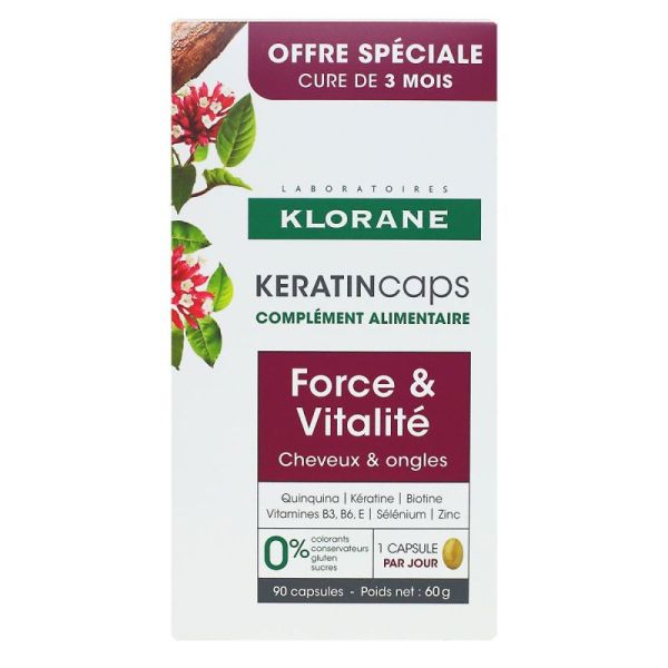 Quinine KeratinCaps - Complément alimentaire