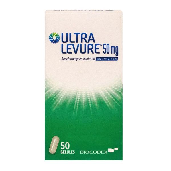 ULTRA-LEVURE 50 mg - 50 gélules