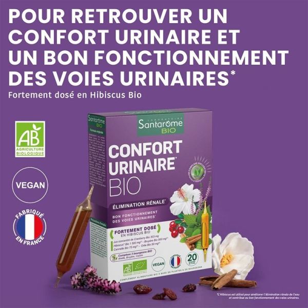 Confort Urinaire Bio - 20 ampoules