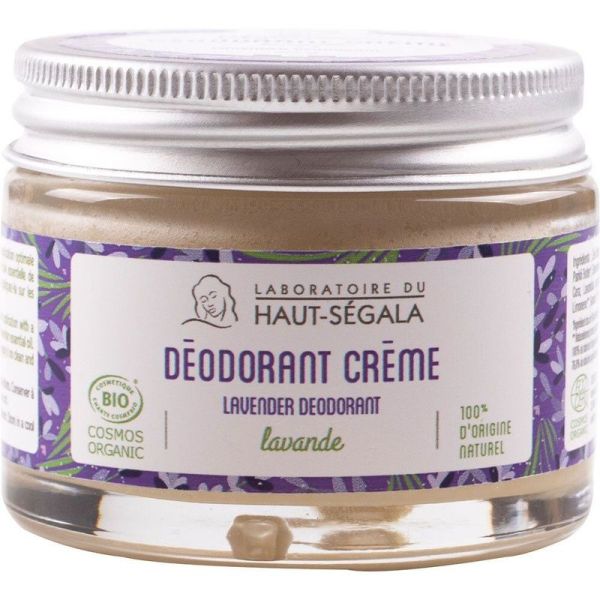 Déodorant Crème Lavande Bio - 50 g
