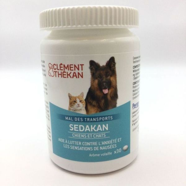 Sedakan Mal des transports chiens et chats - 30 comprimés