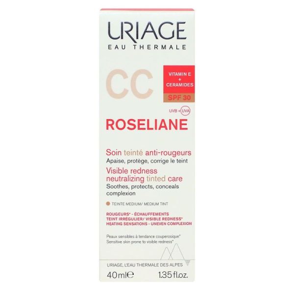 Roseliane CC Crème Teintée Anti-Rougeurs SPF30 - 40ml